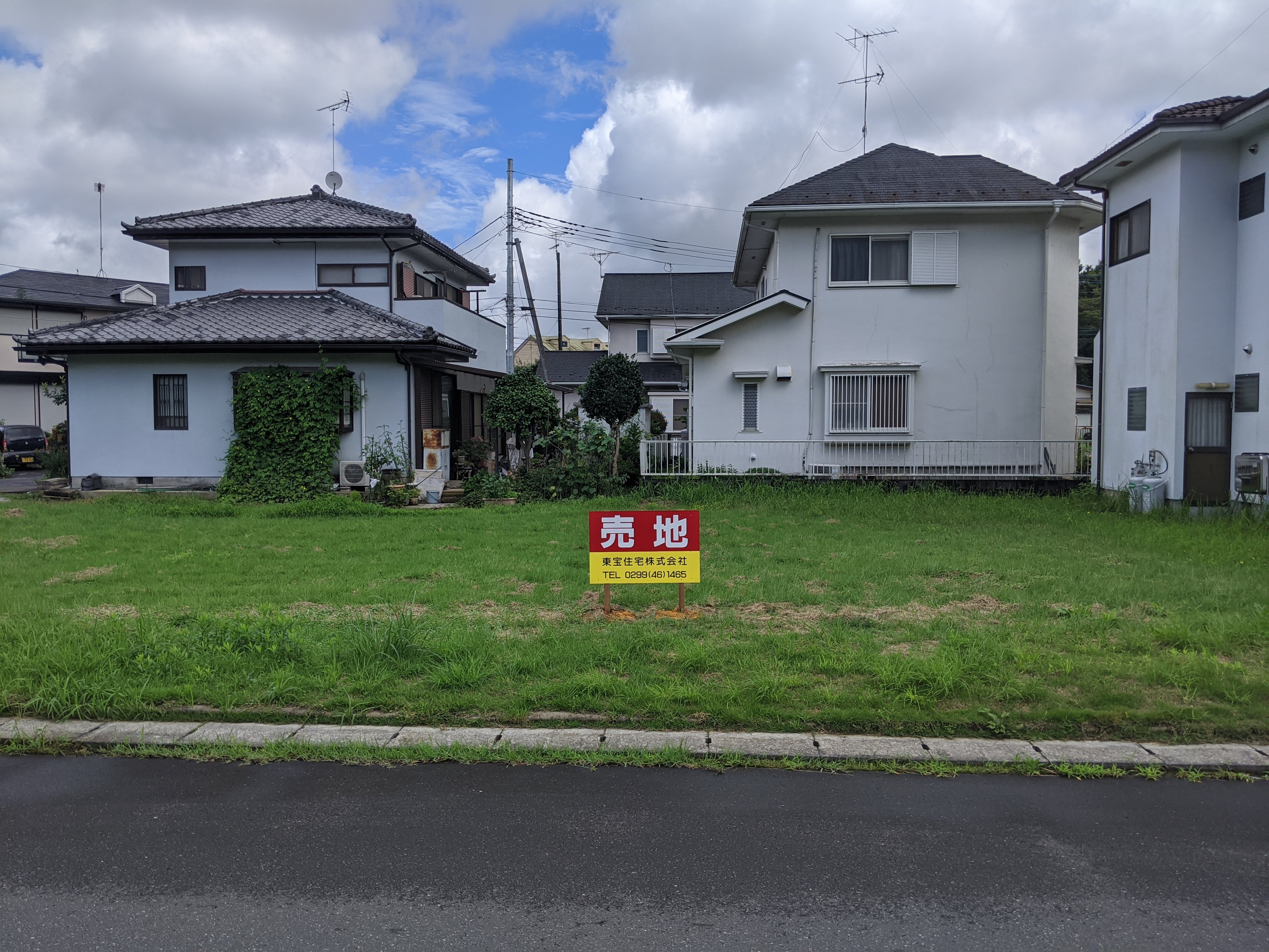 岩間第1トーホーランド。7.2ｍ南西道路。